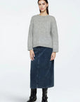 MINIMUM - CHANDAIL KORI - MÉLANGE GRIS PÂLE - AH25