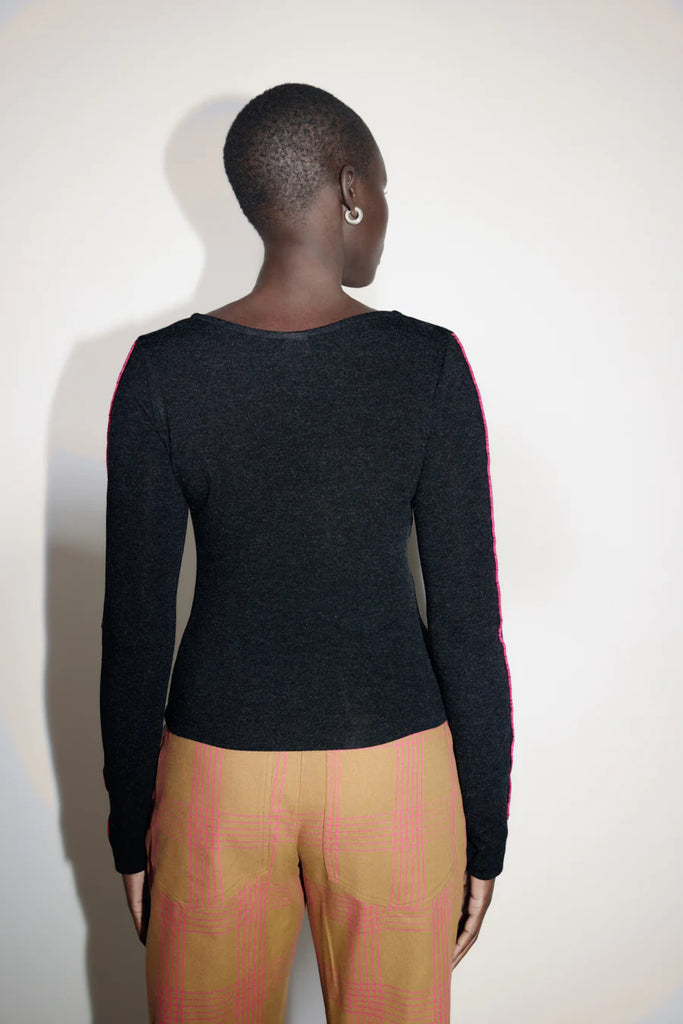 EVE GRAVEL - LIMA TOP - BLACK - FW23