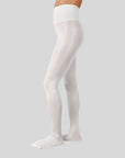 SWEDISH STOCKINGS X LEANDRA MEDINE COHEN - COLLANT BRILLANT GERI - ARGENT