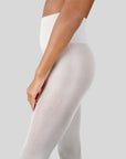 SWEDISH STOCKINGS X LEANDRA MEDINE COHEN - COLLANT BRILLANT GERI - ARGENT