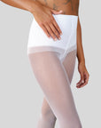 SWEDISH STOCKINGS X LEANDRA MEDINE COHEN - COLLANT NATASHA - BLANC