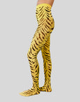 SWEDISH STOCKINGS X LEANDRA MEDINE COHEN - COLLANT TIGRE ROXANA - ORANGE