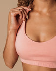 Q FOR QUINN - CROSS BRALETTE - LIGHT MADDER