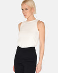 MINIMUM - LILA TANK TOP - COCONUT MILK - SS25