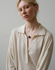 LISBETH JEWELRY - LOTER NECKLACE - OBSIDIAN