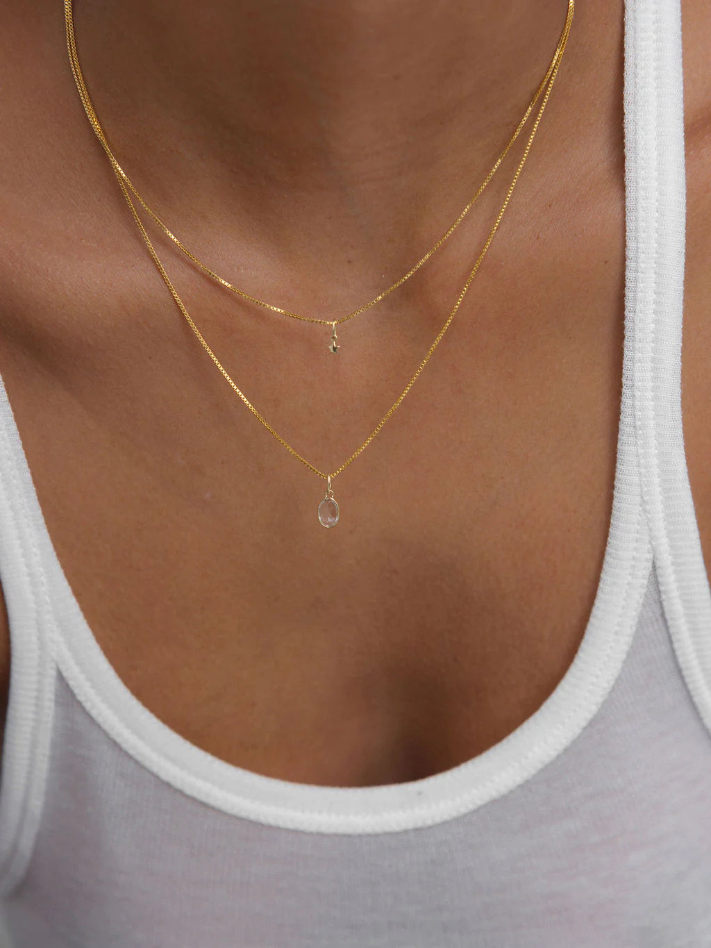 LISBETH JEWELRY - ALLO NECKLACE - 14K GOLD FILLED