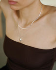 LISBETH JEWELRY - EMILIA NECKLACE - SILVER