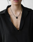 LISBETH JEWELRY - COLLIER MARCEL - AGATE NOIRE