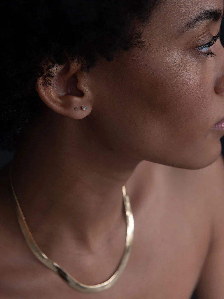 LISBETH JEWELRY - BOUCLES OLIVIA - OR REMPLI