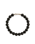 LISBETH JEWELRY - BRACELET GRANDE BOULE - TOURMALINE NOIRE