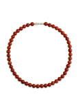 LISBETH JEWELRY - CLASSIC BOULE NECKLACE - RED JASPER