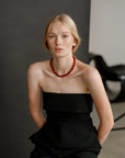 LISBETH JEWELRY - CERISE NECKLACE - AGATHE ROUGE