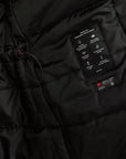 SELFHOOD - PARKA LONGUE À CAPUCHE - NOIR - AH25