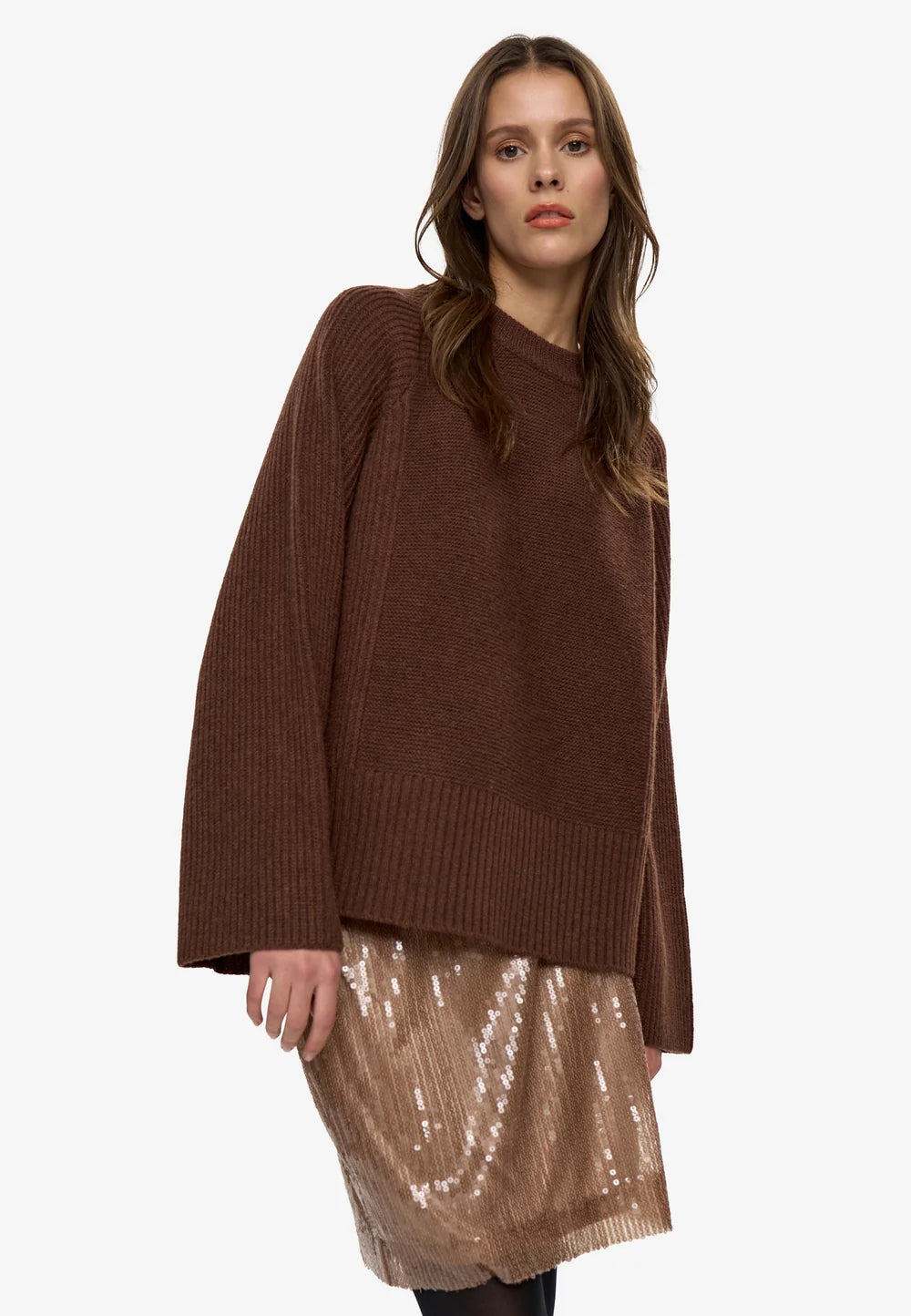 MINIMUM - CHANDAIL LORAINE - CHOCOLAT - AH26