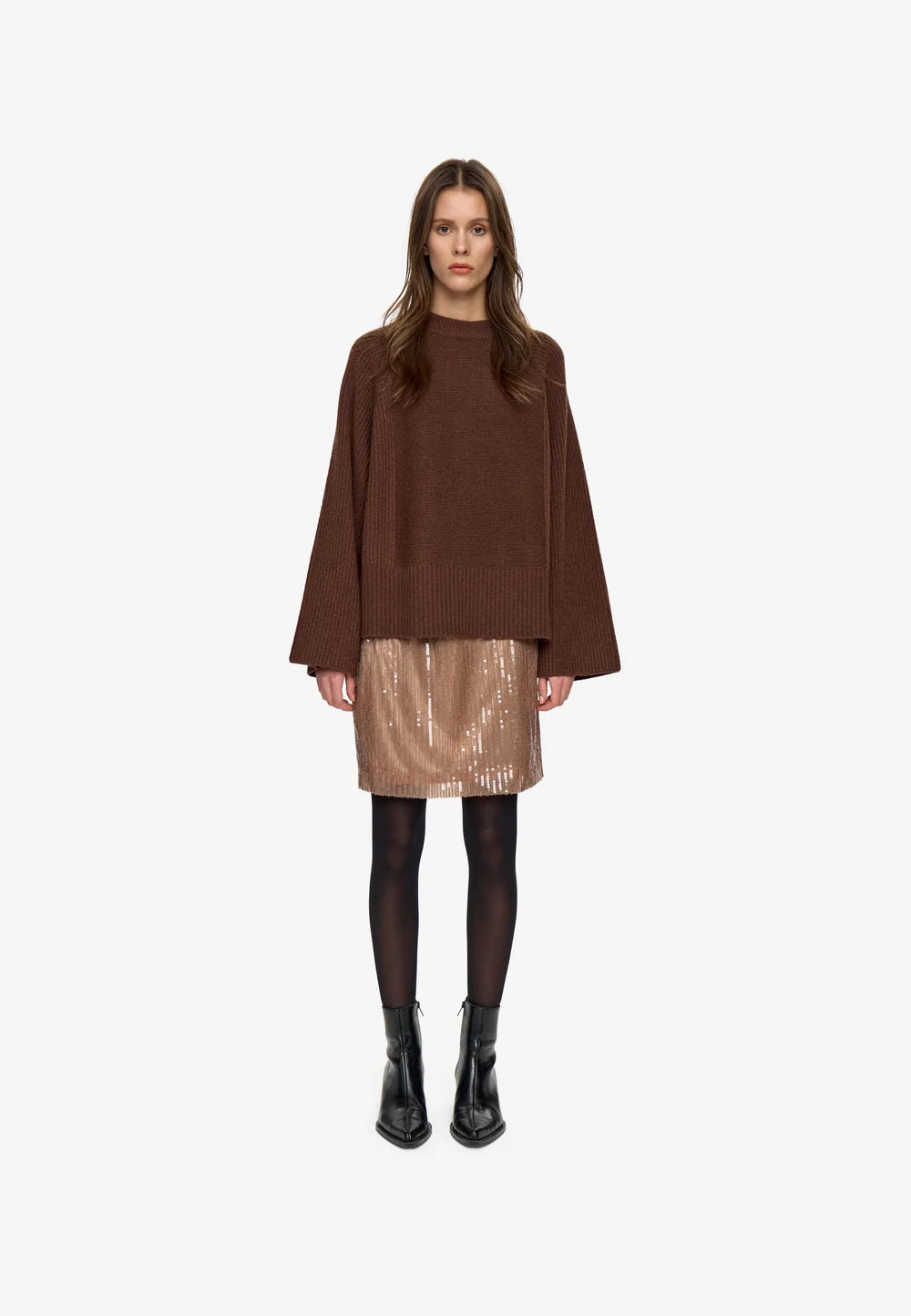 MINIMUM - CHANDAIL LORAINE - CHOCOLAT - AH26