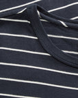 SKALL STUDIO - BLOUSE LOUI - RAYÉ MARINE/BLANC - AH25
