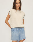MELISSA NEPTON - MALI SWEATER - CREAM - SS25