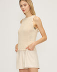 MELISSA NEPTON - MIRALI SLEEVELESS TOP - CREAM - SS25