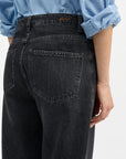 SKALL STUDIO - JEANS DROIT MADDY - NOIR DÉLAVÉ VINTAGE - AH25