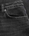 SKALL STUDIO - JEANS DROIT MADDY - NOIR DÉLAVÉ VINTAGE - AH25
