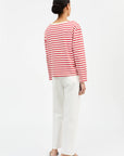 SKALL STUDIO - BROWN TOP - OFF-WHITE/RED - SS26