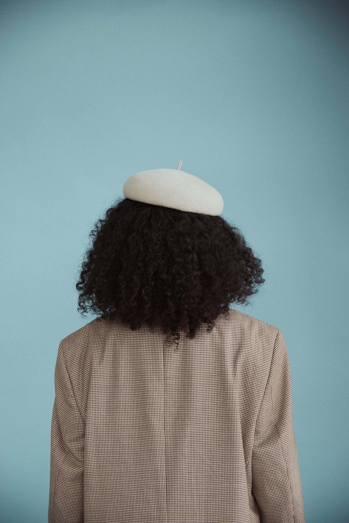 HEIRLOOM - BERET EN FEUTRE MEDULLA - SILVERBELLY