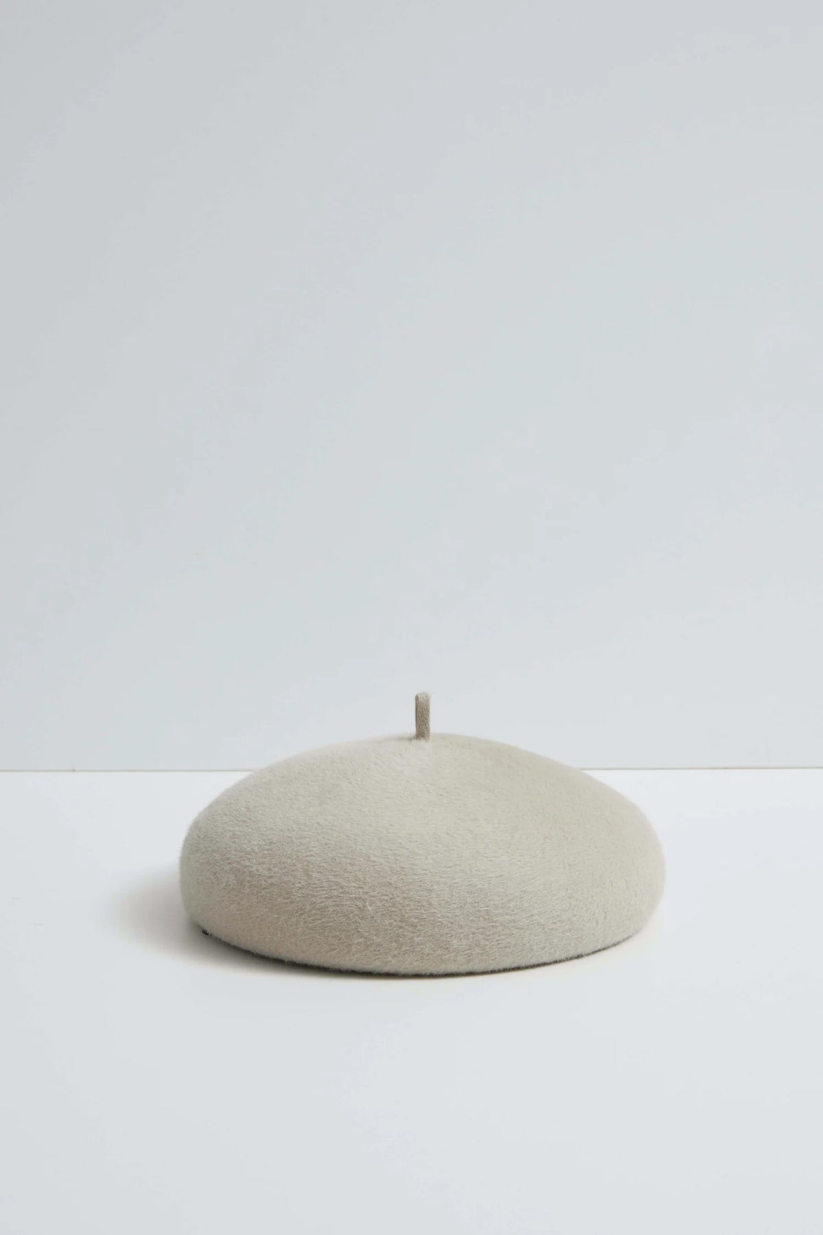 HEIRLOOM - BERET EN FEUTRE MEDULLA - SILVERBELLY