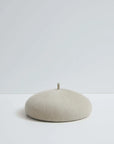 HEIRLOOM - BERET EN FEUTRE MEDULLA - SILVERBELLY