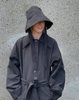 A BRONZE AGE - CHAPEAU MILO - NYLON NOIR - AH26