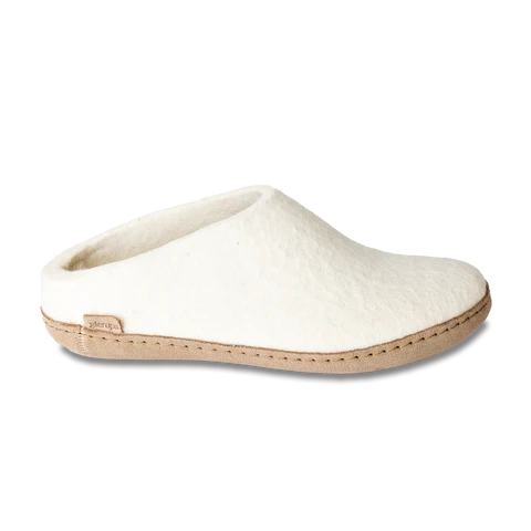 GLERUPS - SANS-GÊNE SLIP ON - LEATHER/WHITE