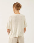 NAIF - ANIA CARDIGAN - IVORY - SS25