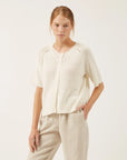 NAIF - ANIA CARDIGAN - IVORY - SS25