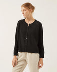 NAIF - ANISSA CARDIGAN - BLACK - SS25