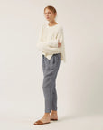 NAIF - CLOVER SWEATER - WHITE - SS25