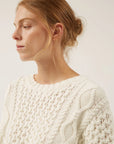 NAIF - CLOVER SWEATER - WHITE - SS25