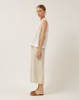 NAIF - LUNA BLOUSE - WHITE - SS25
