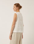 NAIF - LUNA BLOUSE - WHITE - SS25