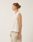 NAIF - LUNA BLOUSE - WHITE - SS25