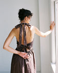 A BRONZE AGE - NAYA DRESS - MINK - SS25