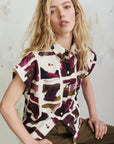 EVE GRAVEL - CHEMISE OFELIA - BEETROOT - AH26