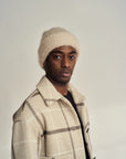 HEIRLOOM - MOHAIR CLOUD BEANIE - OATS