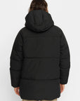 SELFHOOD - MANTEAU SURDIMENSSIONÉ - NOIR - AH25