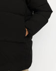 SELFHOOD - MANTEAU SURDIMENSSIONÉ - NOIR - AH25