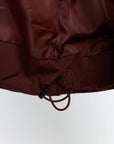 SELFHOOD - MANTEAU SURDIMENSSIONÉ - BOURGOGNE - AH25