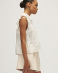 MELISSA NEPTON - BLOUSE PALOMA - BLANC CASSÉ - PÉ25