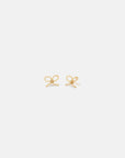 LABRO - BOUCLES D'OREILLES NOEUD PICCOLO - OR