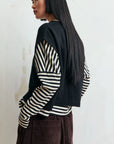 EVE GRAVEL - TRICOT SANS MANCHE POTTER - NOIR - AH26