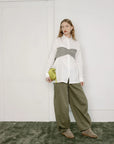 A BRONZE AGE - PANTALON GREENWICH - ARMY TWILL - AH26