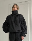 A BRONZE AGE - BOMBER PHOEBE - NYLON NOIR - AH25