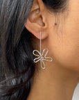 PILAR AGUECI - BOUCLES CLARA - ARGENT